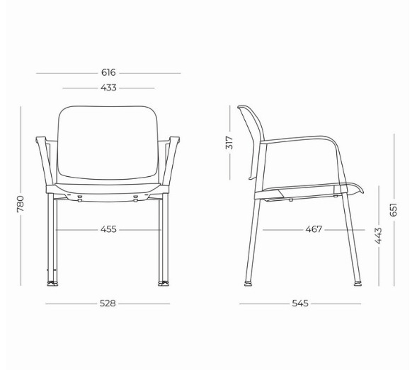 Cadeira Fixa | Melissa