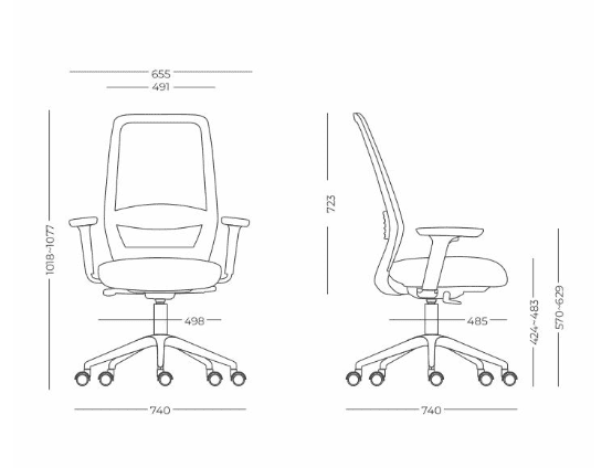 Cadeira Operacional | Briza