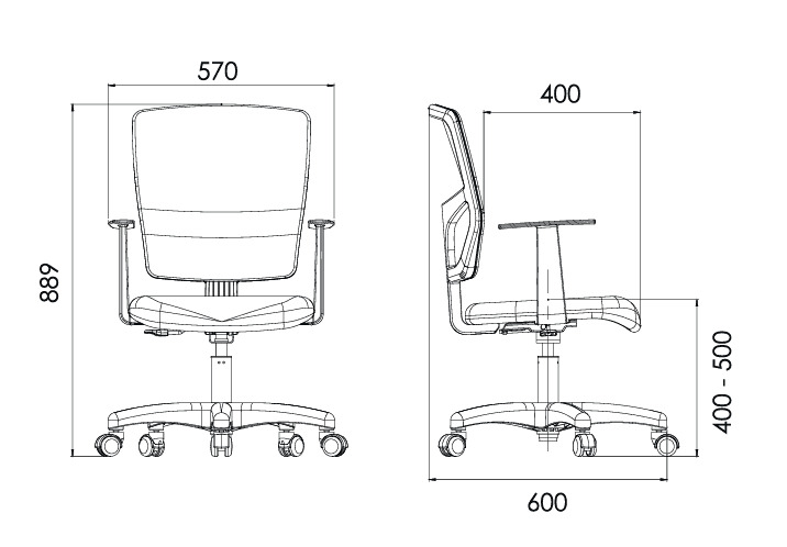 Cadeira Operacional | Capri