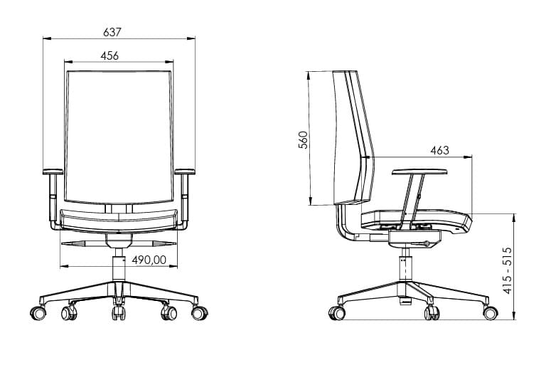 Cadeira Operacional | Focus