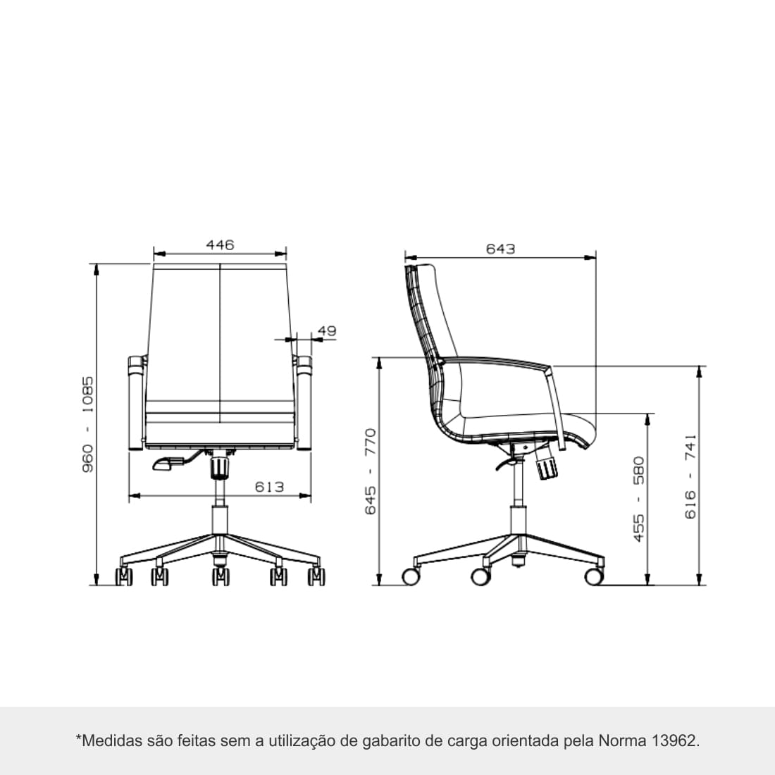 Cadeira Operacional | Korin