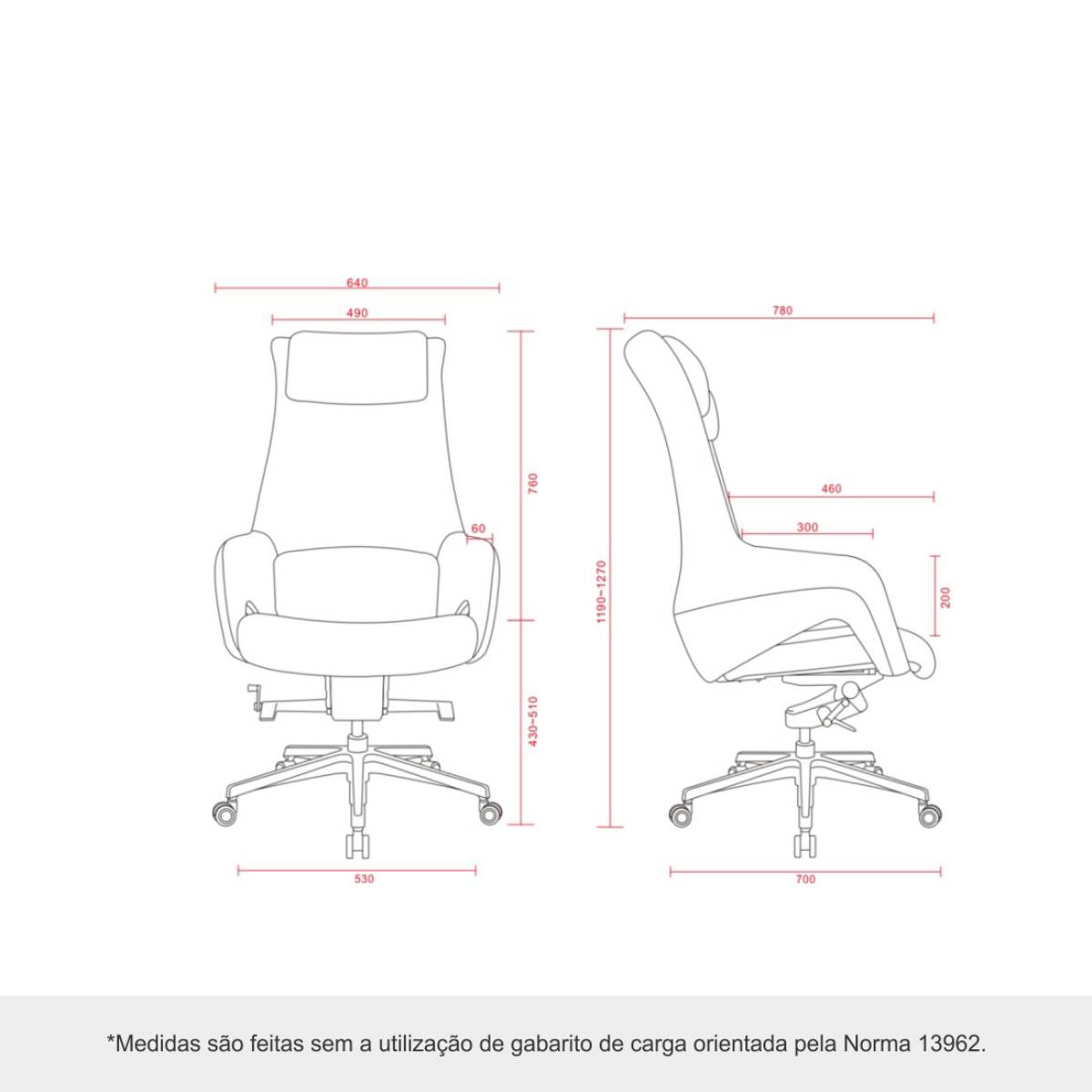 Cadeira Presidente | Olver
