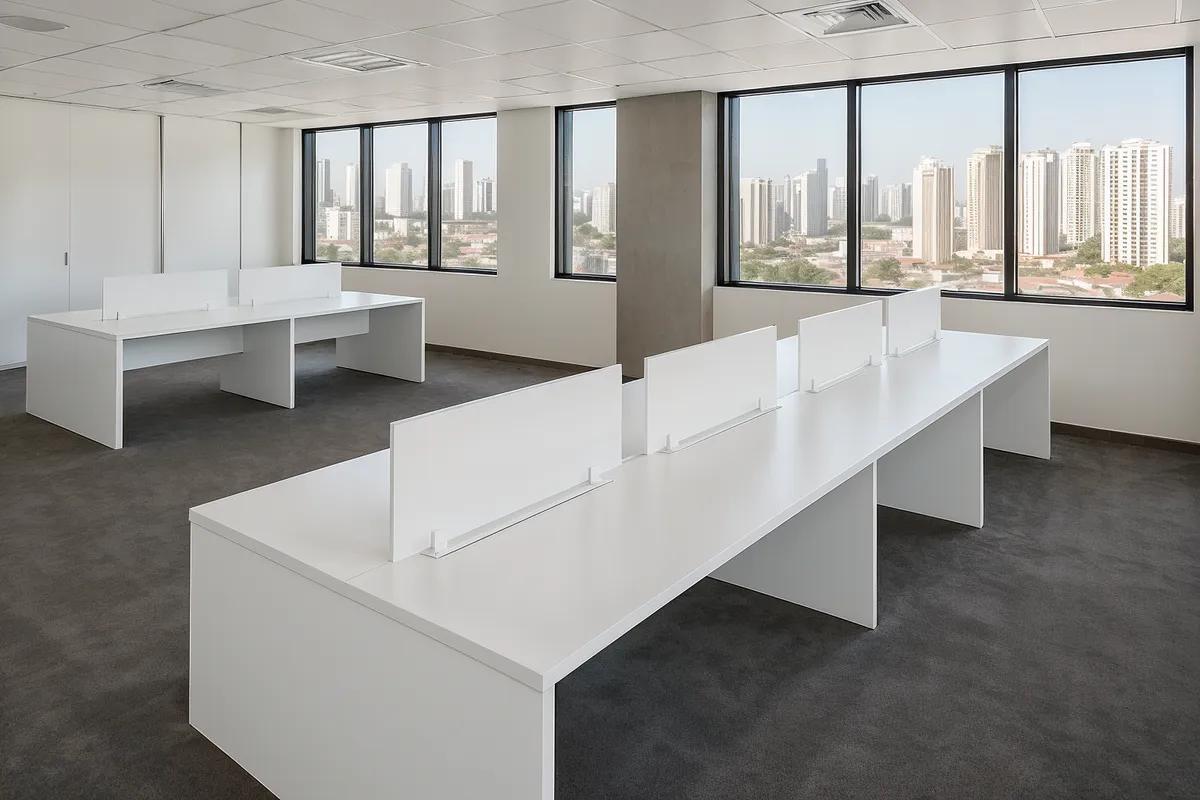 Estações de trabalho | Pé Painel