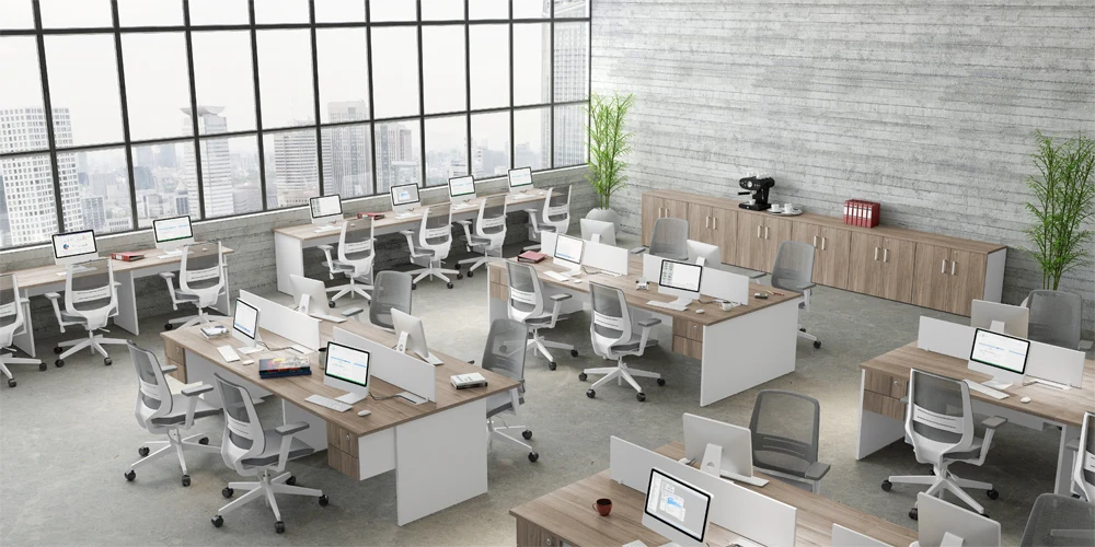 Estações de trabalho | Pé Painel