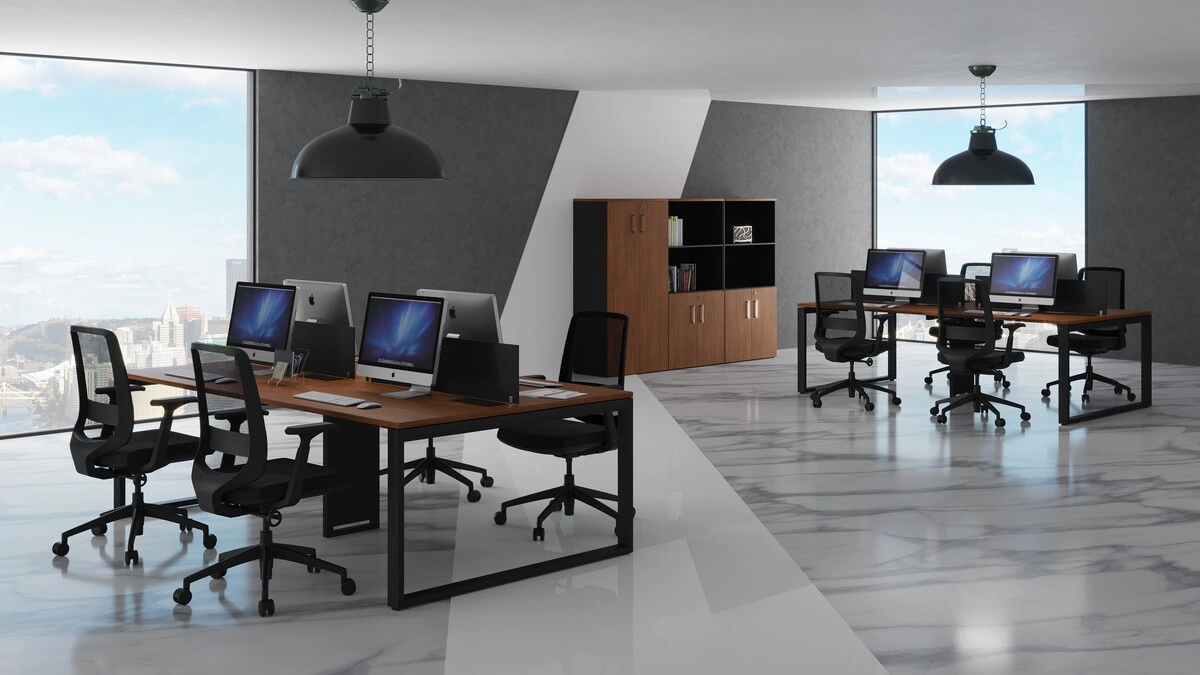 Estações de trabalho | Pé Requadro