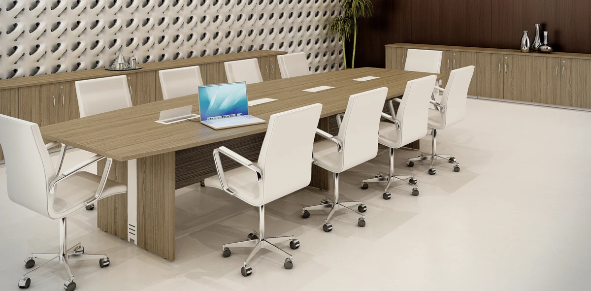 Mesa de Reunião | Pé Painel