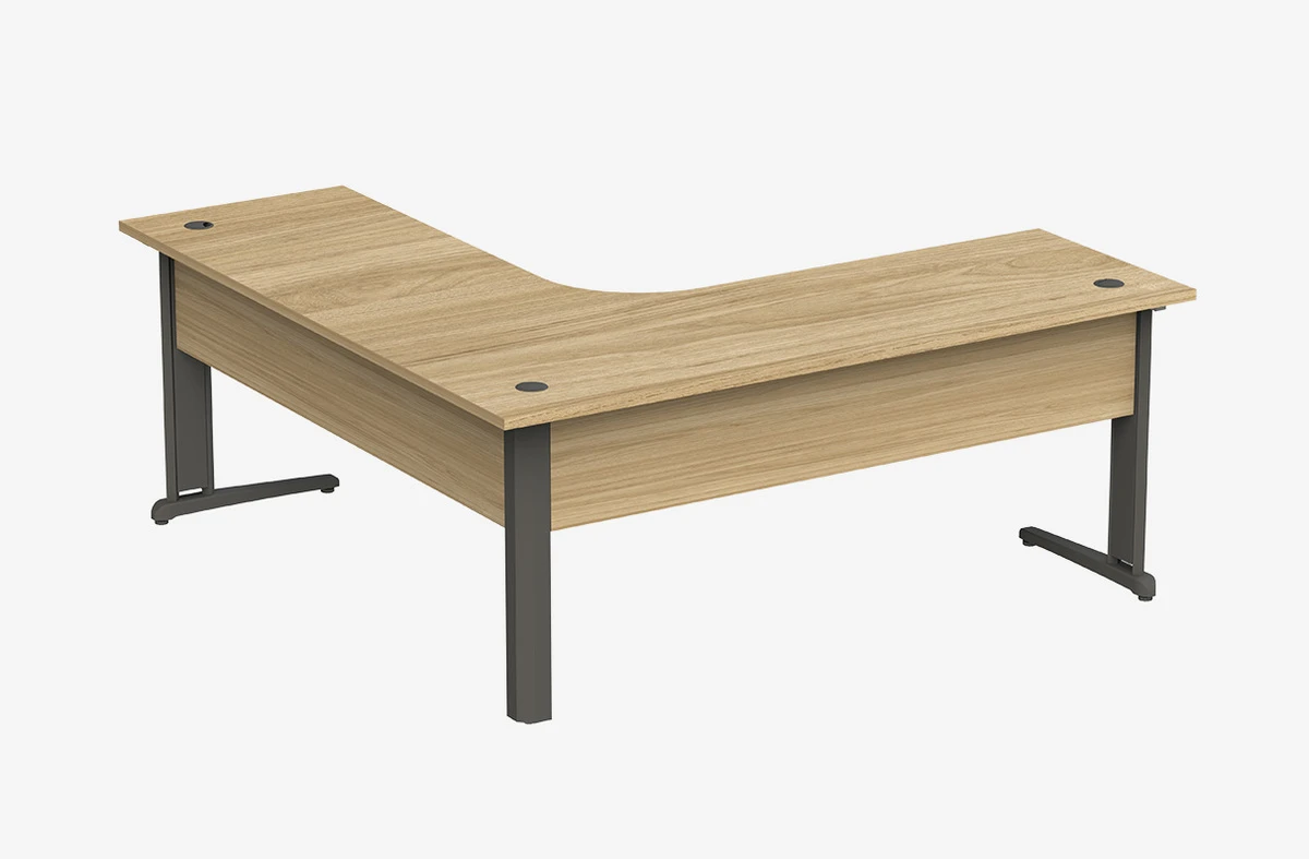 Mesa em L | Pé Sapata