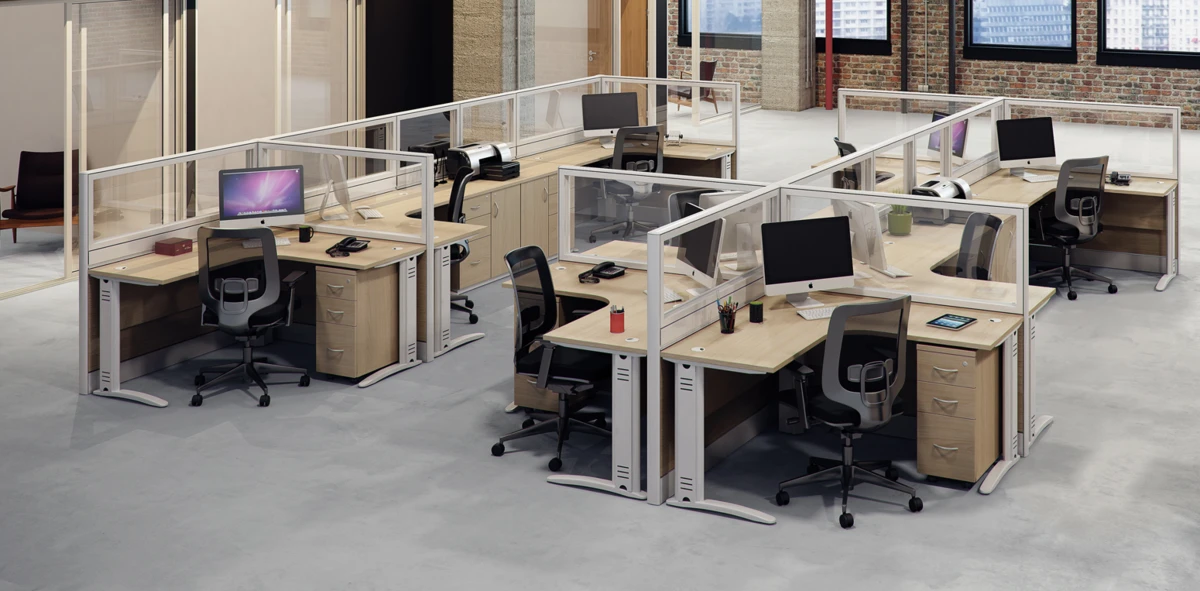 Mesa em L | Pé Sapata