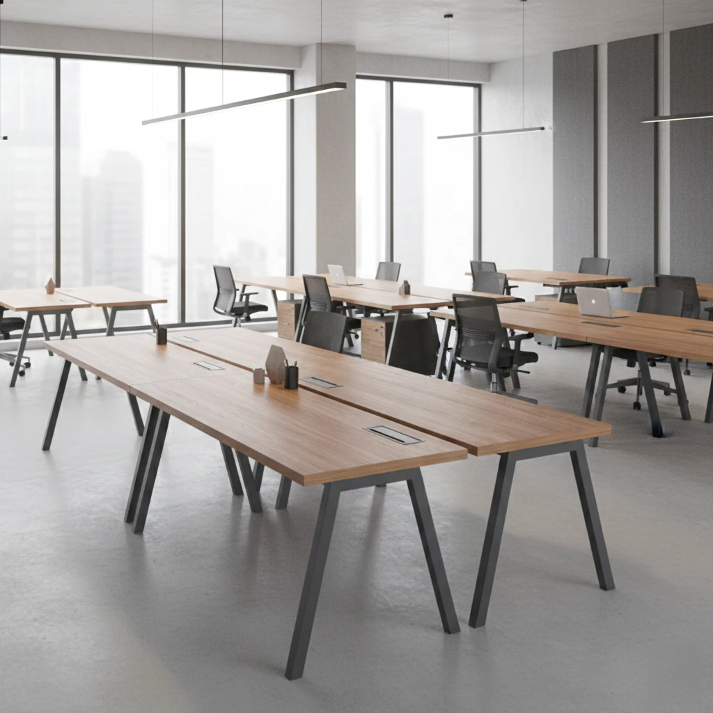 Mesa Reta | Pé Angular