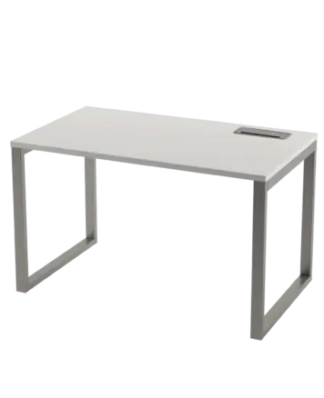 Mesa Reta | Pé Requadro