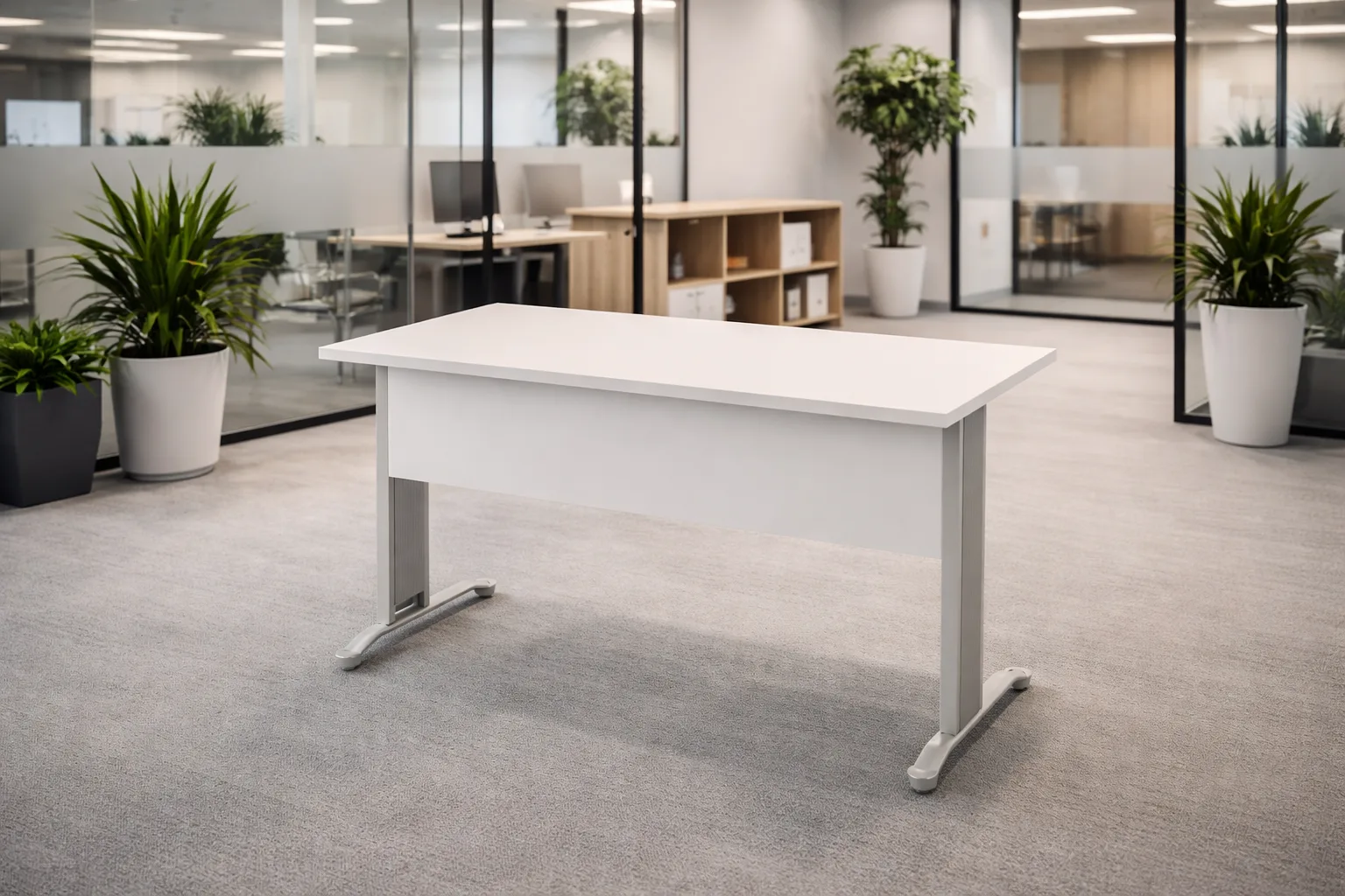 Mesa Reta | Pé Sapata