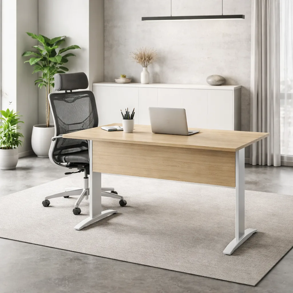 Mesa Reta | Pé Sapata