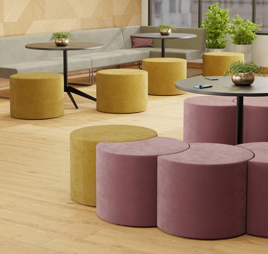 Puffs para escritório