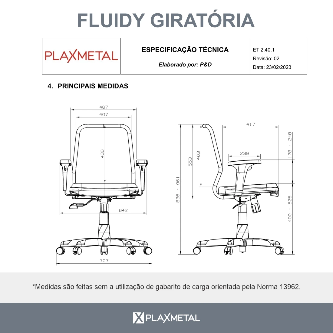 Cadeira Staff | Rheon