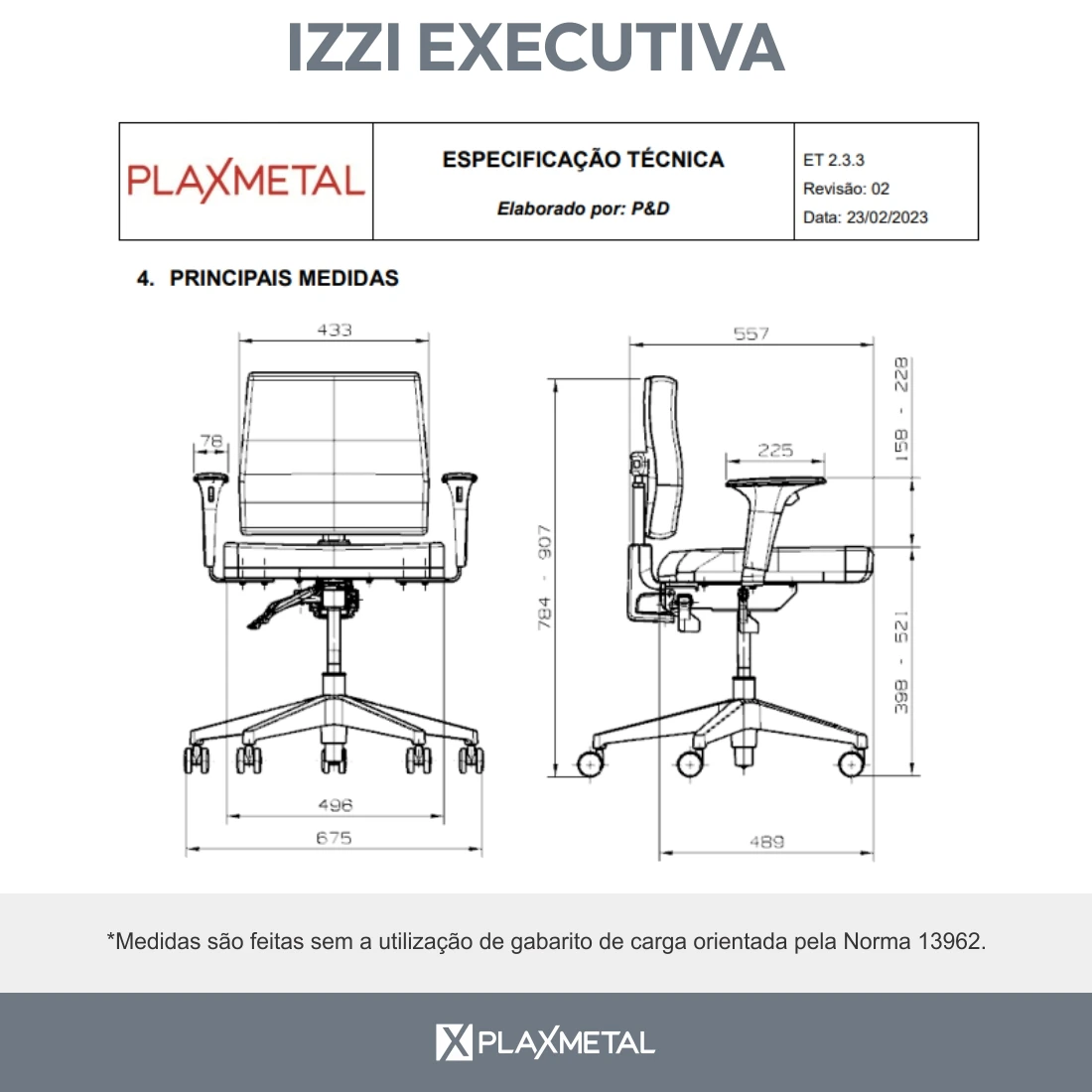 Cadeira Staff | Zinna