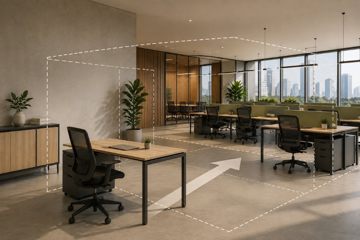Como escolher mobiliário corporativo pensando em expansão futura?