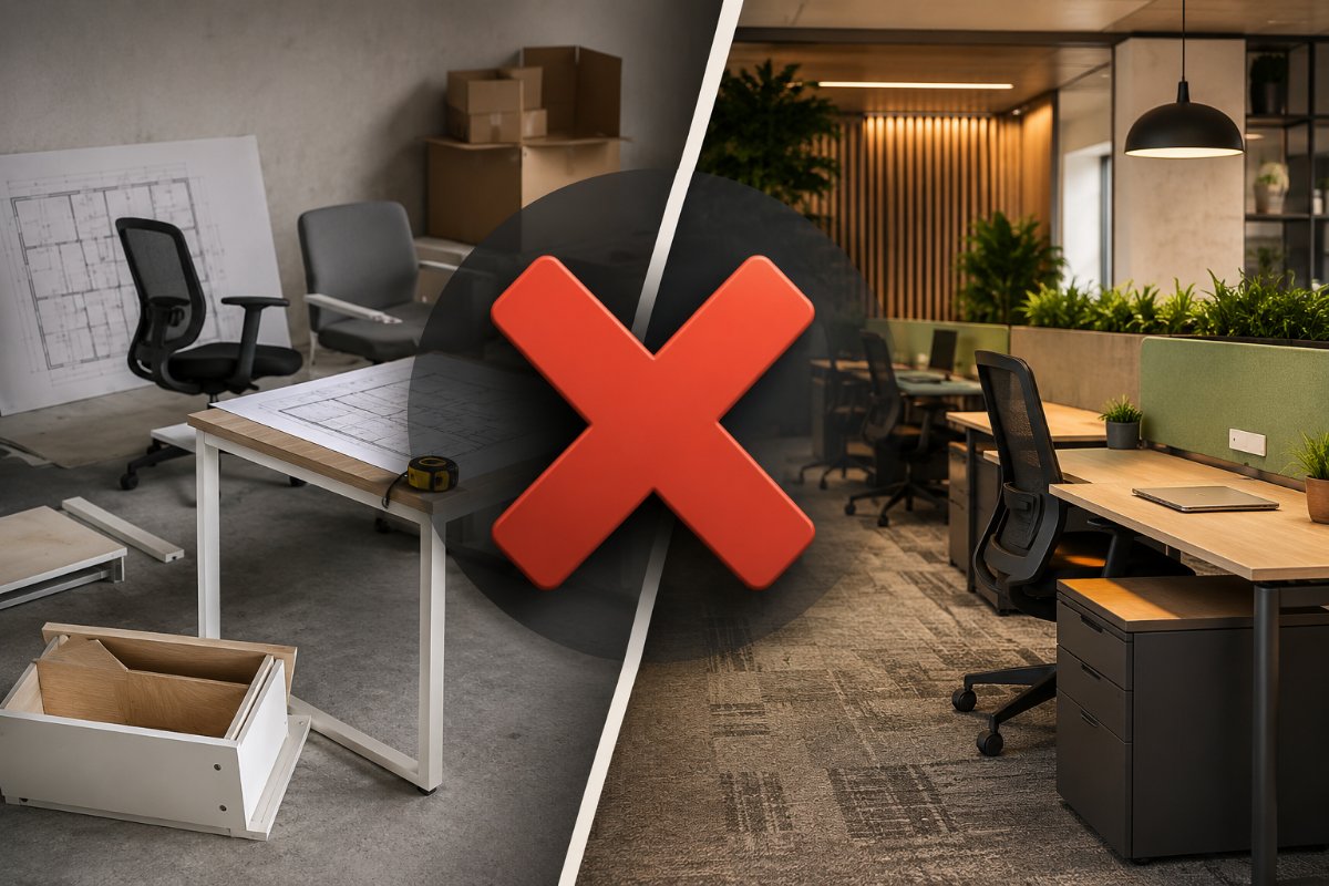 Quais erros mais encarecem um projeto de mobiliário corporativo?